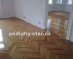 Rekonstrukce parket - Šteflíčkova vila
