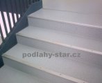 ZŠ Přibyslav - lepené PVC na schody